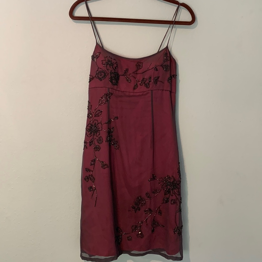 Sue Wong Beaded Cocktail Dress